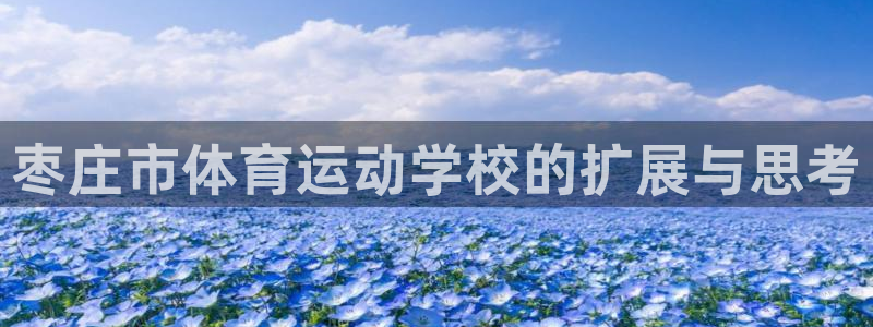 熊猫体育app下载安装：枣庄市体育运动学校的扩展与思考